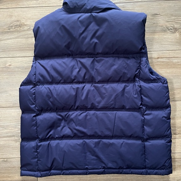 L.L. Bean Men's Mountain Insulated Down Quilted Puffer Vest Navy XL hmmm mm - Picture 7 of 11